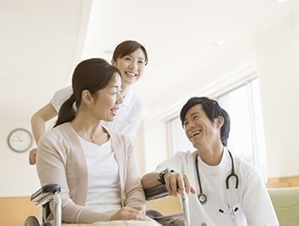 患者さんと医者